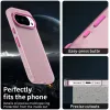 Coque arrière Phonesta HardFrost pour Google Pixel 10 Pro XL - Rose mat 3