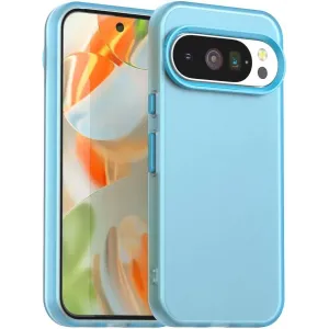 Coque arrière Phonesta HardFrost pour Google Pixel 10 / 10 Pro - Bleu mat