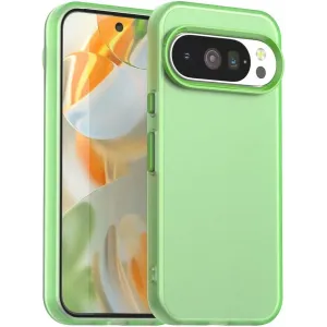 Coque arrière Phonesta HardFrost pour Google Pixel 10 / 10 Pro - Vert mat