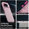 Coque arrière Phonesta HardFrost pour Google Pixel 10 / 10 Pro - Rose mat 3
