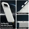 Coque arrière Phonesta HardFrost pour Google Pixel 10 / 10 Pro - Blanc mat 2