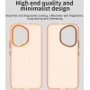 Coque arrière Phonesta HardFrost pour HONOR 400 - Orange mat 4