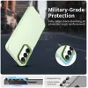 Coque arrière Phonesta HardFrost pour Samsung Galaxy A16 - Vert mat 1