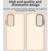 Coque arrière Phonesta HardFrost pour Samsung Galaxy A16 - Orange mat 5
