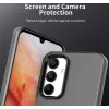Coque arrière Phonesta HardFrost pour Samsung Galaxy A16 - Noir mat 6