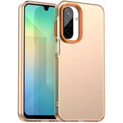 Coque arrière Phonesta HardFrost pour Samsung Galaxy A17/A26 - Orange mat