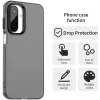 Coque arrière Phonesta HardFrost pour Samsung Galaxy A17/A26 - Noir mat 1