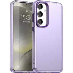 Coque arrière Phonesta HardFrost pour Samsung Galaxy S25 FE - Violet mat