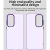Coque arrière Phonesta HardFrost pour Samsung Galaxy S25 FE - Violet mat 6
