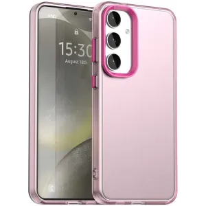 Coque arrière Phonesta HardFrost pour Samsung Galaxy S25 FE - Rose mat