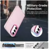 Coque arrière Phonesta HardFrost pour Samsung Galaxy S25 FE - Rose mat 2