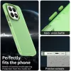 Coque arrière Phonesta HardFrost pour Xiaomi 15T - Vert mat 2