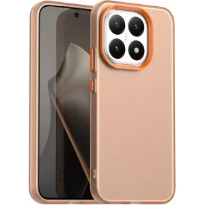 Coque arrière Phonesta HardFrost pour Xiaomi 15T - Orange mat
