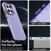 Coque arrière Phonesta HardFrost pour Xiaomi 15T - Violet mat 2