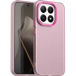 Coque arrière Phonesta HardFrost pour Xiaomi 15T - Rose mat