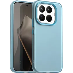 Coque arrière Phonesta HardFrost pour Xiaomi 15T Pro - Bleu mat