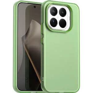 Coque arrière Phonesta HardFrost pour Xiaomi 15T Pro - Vert mat