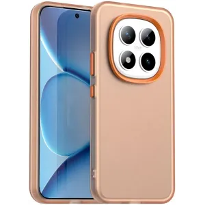 Coque arrière Phonesta HardFrost pour Xiaomi Redmi Note 15 Pro 5G - Orange mat