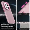 Coque arrière Phonesta HardFrost pour Xiaomi Redmi Note 15 Pro 5G - Rose mat 1
