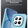 Coque arrière Phonesta HardFrost pour Xiaomi Redmi Note 15 Pro Plus / Xiaomi Poco M8 Pro - Bleu mat 5