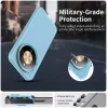 Coque arrière Phonesta HardFrost pour HONOR Magic8 Lite - Bleu mat 6