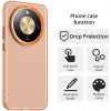 Coque arrière Phonesta HardFrost pour HONOR Magic8 Lite - Orange mat 4