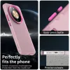Coque arrière Phonesta HardFrost pour HONOR Magic8 Lite - Rose mat 1