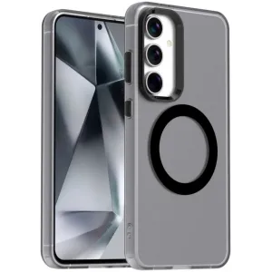 Coque arrière Phonesta HardFrost avec MagSafe pour Samsung Galaxy S23 FE - Noir mat