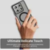 Coque arrière Phonesta HardFrost avec MagSafe pour Xiaomi 14T - Noir mat 4