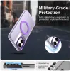 Coque arrière Phonesta HardFrost avec MagSafe pour Motorola Moto G35 - Violet mat 2