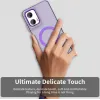 Coque arrière Phonesta HardFrost avec MagSafe pour Motorola Moto G35 - Violet mat 4