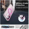 Coque arrière Phonesta HardFrost avec MagSafe pour Motorola Moto G35 - Rose mat 2