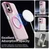 Coque arrière Phonesta HardFrost avec MagSafe pour Motorola Moto G35 - Rose mat 3
