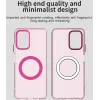 Coque arrière Phonesta HardFrost avec MagSafe pour Motorola Moto G35 - Rose mat 5