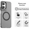 Coque arrière Phonesta HardFrost avec MagSafe pour Motorola Moto G35 - Noir mat 1