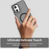 Coque arrière Phonesta HardFrost avec MagSafe pour Motorola Moto G35 - Noir mat 4