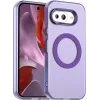 Coque arrière Phonesta HardFrost avec MagSafe pour Google Pixel 9a - Violet mat