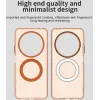 Coque arrière Phonesta HardFrost avec MagSafe pour Xiaomi Redmi 14C / Xiaomi Poco C75 - Orange mat 5