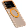 Coque arrière Phonesta HardFrost avec MagSafe pour Xiaomi Poco X6 Pro - Orange mat 5