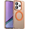 Coque arrière Phonesta HardFrost avec MagSafe pour Xiaomi Redmi Note 14 5G - Orange mat 0