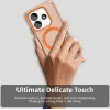 Coque arrière Phonesta HardFrost avec MagSafe pour Xiaomi Redmi Note 14 5G - Orange mat 4