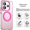 Coque arrière Phonesta HardFrost avec MagSafe pour Xiaomi Redmi Note 14 5G - Rose mat 2