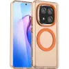 Coque arrière Phonesta HardFrost avec MagSafe pour Xiaomi Redmi Note 14 Pro Plus - Orange mat 0