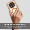 Coque arrière Phonesta HardFrost avec MagSafe pour Xiaomi Redmi Note 14 Pro Plus - Orange mat 4