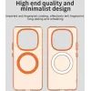 Coque arrière Phonesta HardFrost avec MagSafe pour Xiaomi Redmi Note 14 Pro Plus - Orange mat 5