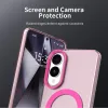 Coque arrière Phonesta HardFrost avec MagSafe pour Samsung Galaxy S25 Edge - Rose mat 7