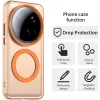 Coque arrière Phonesta HardFrost avec MagSafe pour Xiaomi 15 Ultra - Orange mat 4