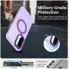 Coque arrière Phonesta HardFrost avec MagSafe pour Samsung Galaxy A17/A26 - Violet mat 3