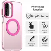 Coque arrière Phonesta HardFrost avec MagSafe pour Samsung Galaxy A17/A26 - Rose mat 1