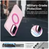 Coque arrière Phonesta HardFrost avec MagSafe pour Samsung Galaxy A17/A26 - Rose mat 2